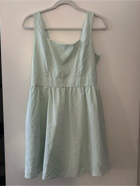 Blue Rain Mint Green Mini Dress